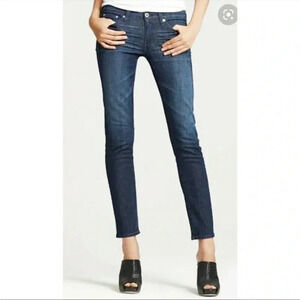 AG Adriano Goldschmied The Stilt Cigarette Leg Jeans Sz 24R